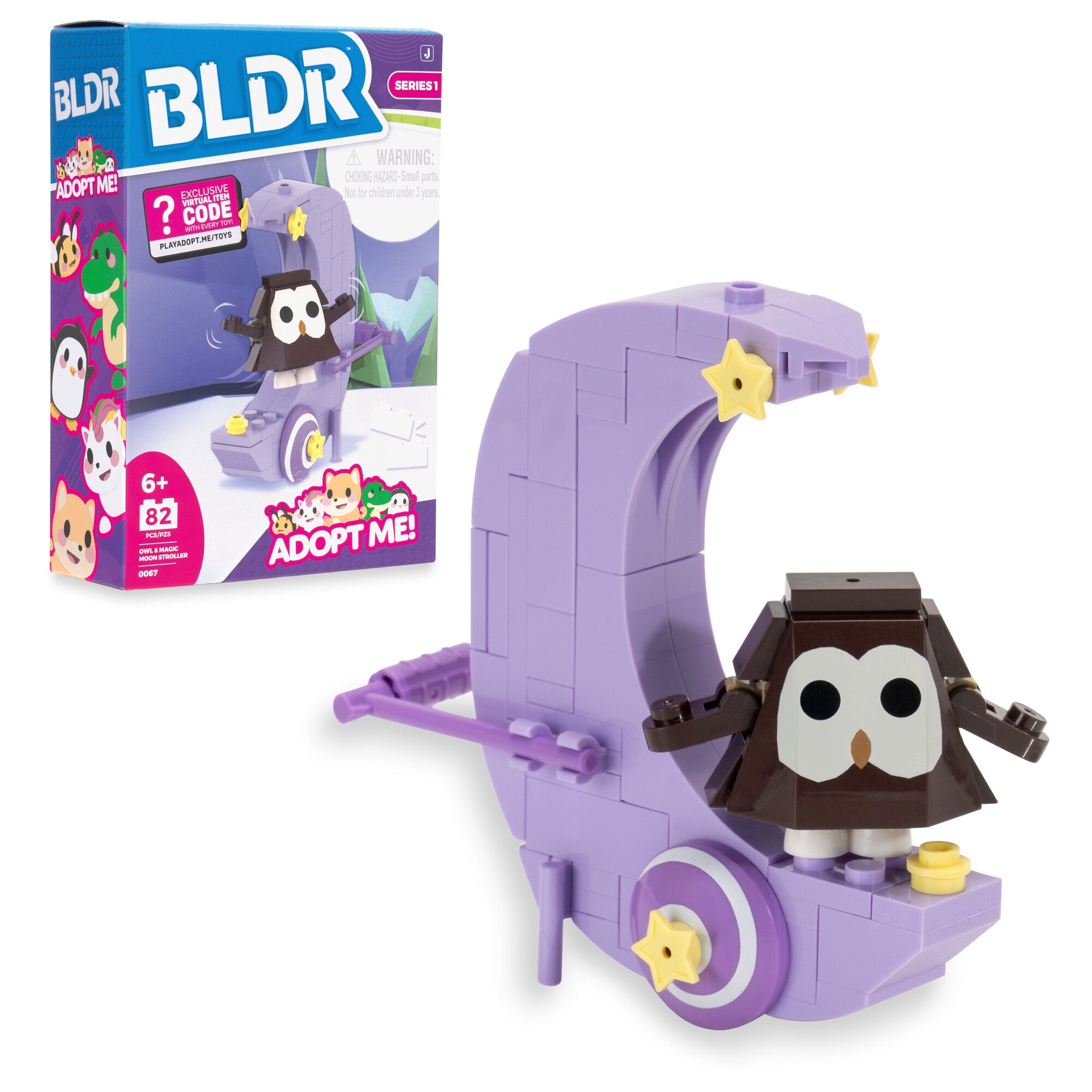 Adopt Me Owl & Magic Moon Building Set
