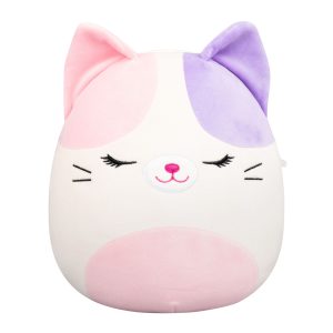 8-Inch Nell the Pink And Purple Calico Cat
