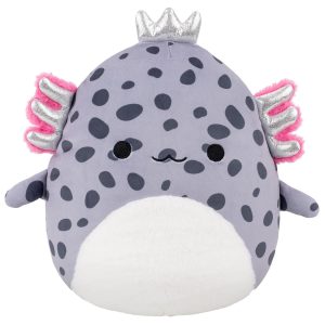 12-Inch Avana the Spotted Axolotl with Silver Crown