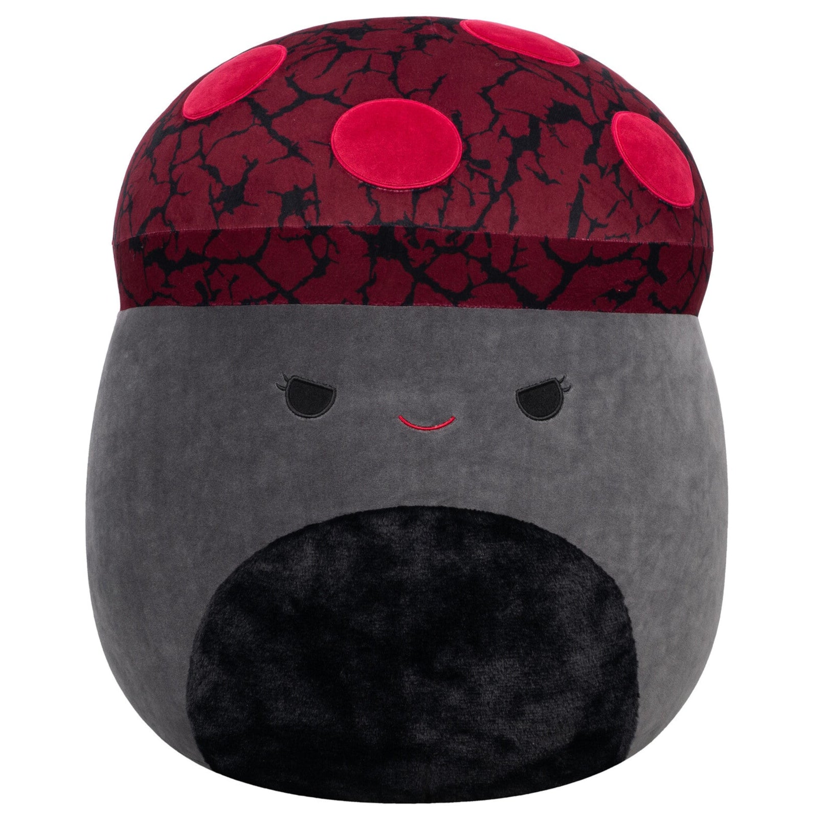 20-Inch Gert the Maroon and Black Mushroom