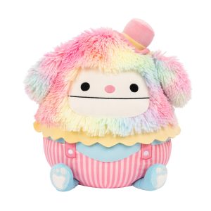 12-Inch Select Series Zozo the Bigfoot Clown With Rainbow Hair