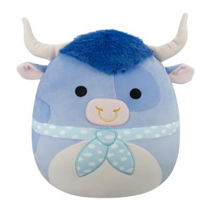 12-Inch Bermayeh the Blue Bull with Ascot