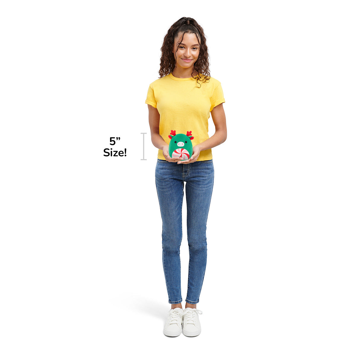 5-Inch Zumir the Green Moose with Peppermint Swirl Belly - Image 7
